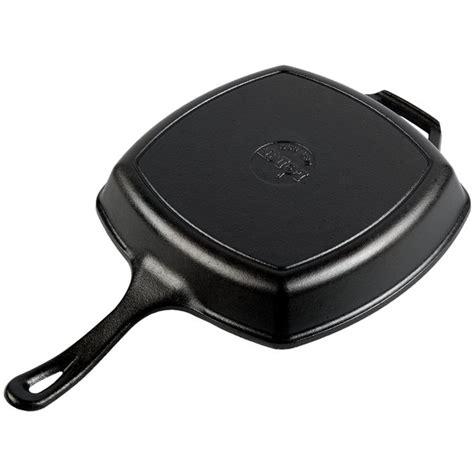 Lodge L Sq X Square Pre Seasoned Cast Iron Skillet