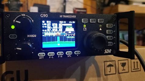 Xiegu G90 Sdr Ham Radio First Qso Radio Demonstration Youtube