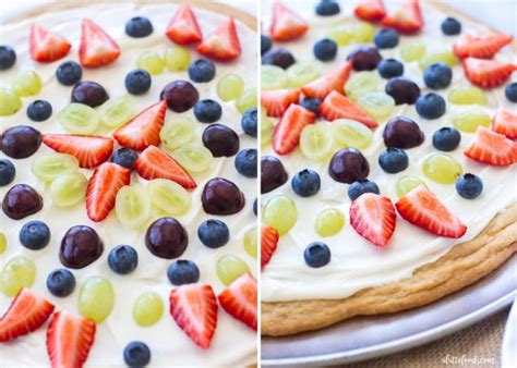 Lemon Sugar Cookie Fruit Pizza A Latte Food