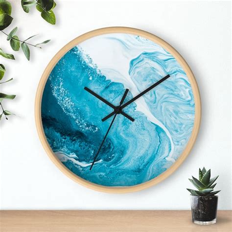 Beach Clock Etsy