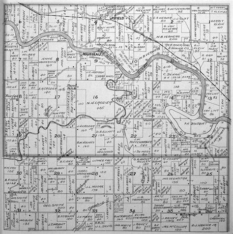 Polk And Part Of Knoxville Township Plat Map Of Marion County Iowa