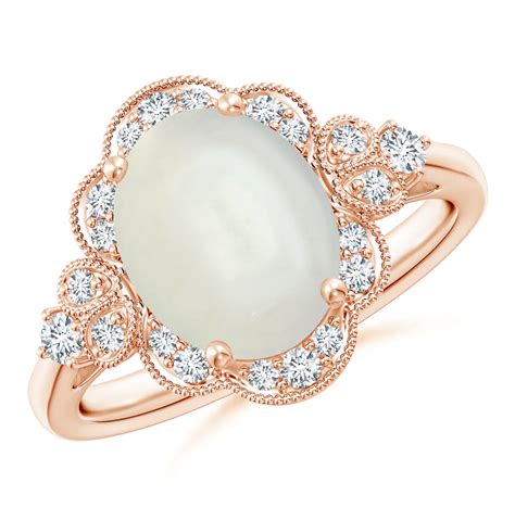 33 Moonstone Engagement Rings You're Going to Want Right Now