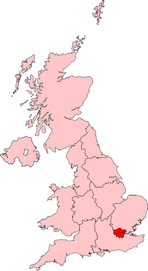 Map Of London Uk