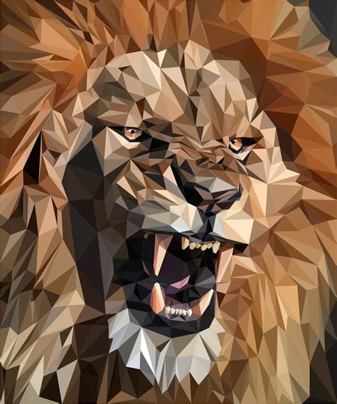 Artstation Animals Polygonal Graphics