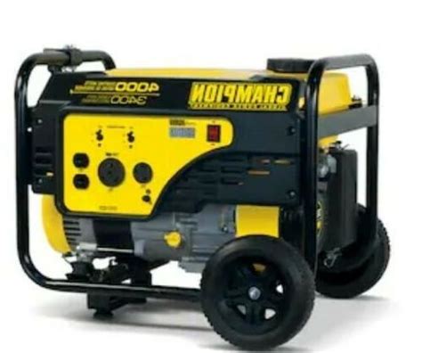 Champion Power Equipment 3400 Running Watt Gasoline Portable Generator