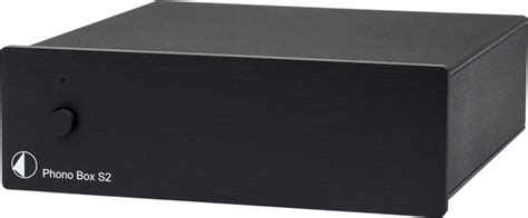 Pro Ject Phono Box S2 Phono Pre Amplifier Black Silver Mix Foundation