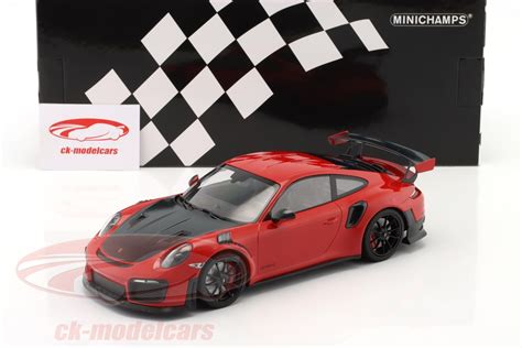 Minichamps Porsche Ii Gt Rs Carmine Black Rims