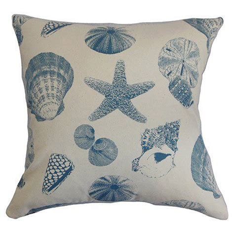 Blue And White Coastal Throw Pillow By The Beach Look Декор