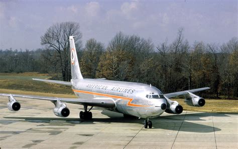 Aa Astrojet Friday American Airlines Boeing 707 123b N7505a Memphis