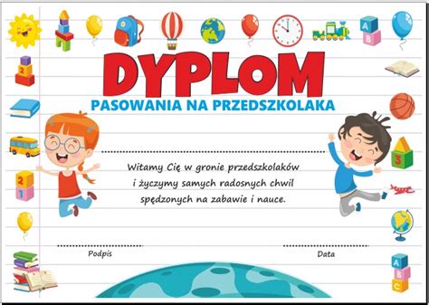 Diplom Vhodn Pre Pred Kolsk Zariadenia Deti K Psito Sk Tovar Z