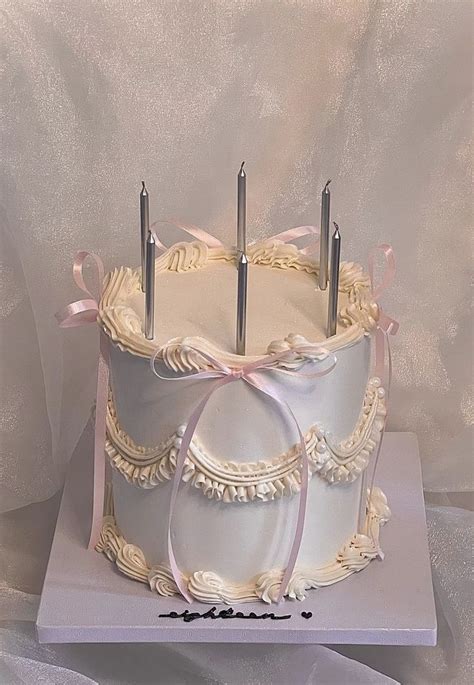 Bow Cakes For Your Coquette Themed Party