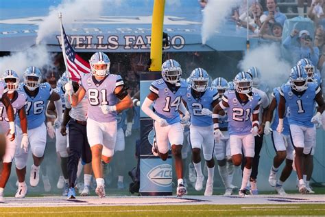 North Carolina Tar Heels Vs Virginia Tech Kickoff Time Announced