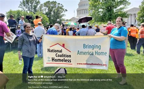 National Coalition For The Homeless Activism Archives National