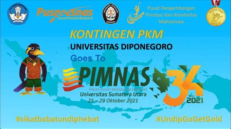 37 Tim PKM Wakili UNDIP Dalam Ajang PIMNAS Ke 34 Tahun 2021