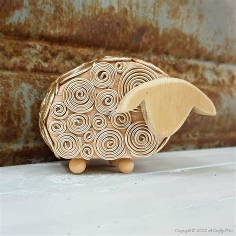 wonderful whimsical wire sheep gift idea  crafty mix