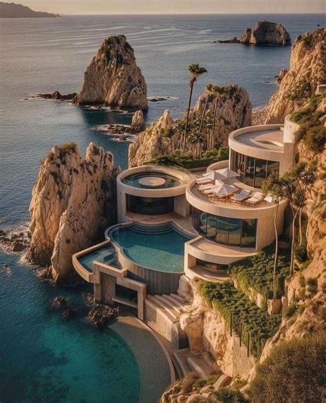 Perched On The Edge An Amazing Cliffside Coastal Dream Home In 2024