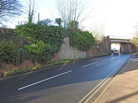 Railway Bridge Abutment At Halesworth Adrian S Pye Cc By Sa