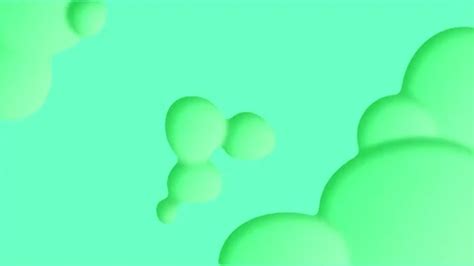 Animated 2d Green Color Jelly Bubbles On Stock Video Pond5