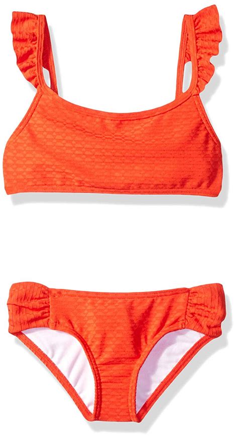 Billabong Girls Swimwear Makin Shaped Flutter Bikini Set 14 Walmart