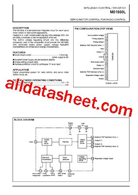 M L Datasheet Pdf Mitsubishi Electric Semiconductor