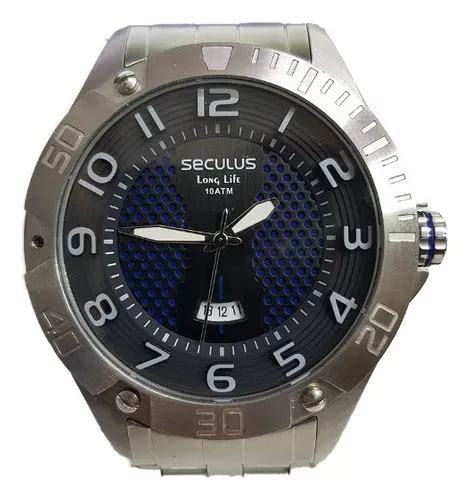 Reloj Seculus Long Life 28474g0svna2 De Vltrine Con Correa Color