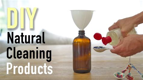 6 Diy Natural Cleaning Products Make Them At Home Youtube