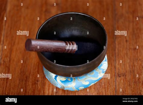 Tibetan Singing Bowl Buddhist Instrument Used In Sound Therapy