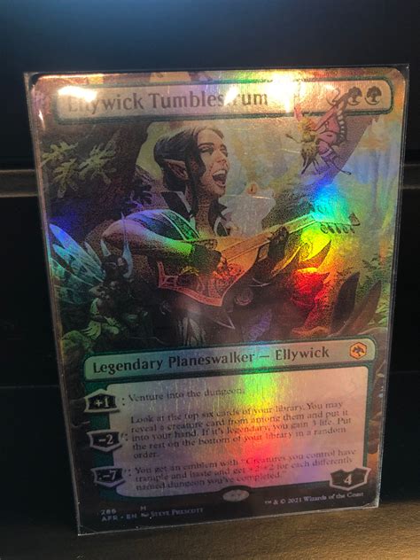 Ellywick Tumblestrum Mtg Foil Proxy Etsy