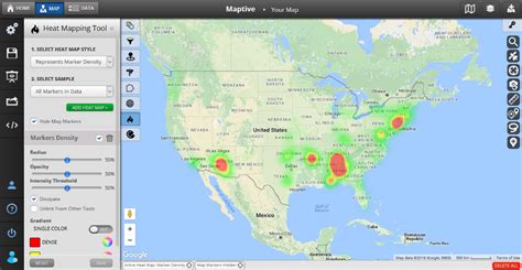 How To Use The Heat Mapping Tool Maptive Answer Center