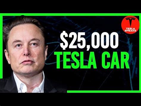 25K Tesla Model 2 ALL You NEED To Know Tesla Price Prediction YouTube