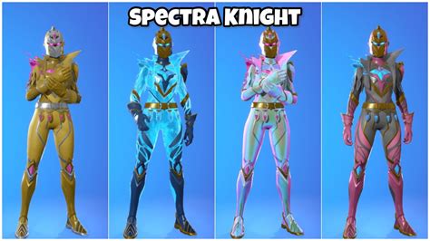 New Spectra Knight Skin With All Chapter 4 Season 5 Dances And Emotes