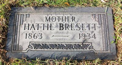 Hattie S Donaldson Bresett Memorial Find A Grave