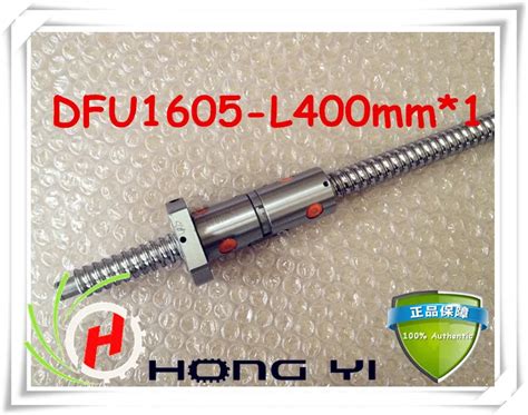 16mm Linear Rolled DFU1605 Lead Ballscrew Ballnut Set 1pcs SFU1605 Ball