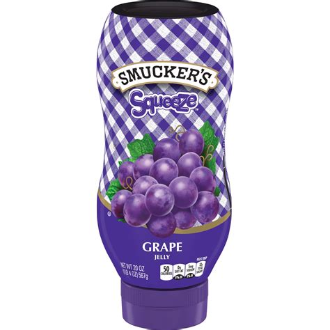 Smucker's Squeeze Grape Jelly, 20-Ounce - Walmart.com - Walmart.com