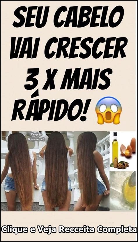 Receita Caseira Para Fazer O Cabelo Crescer Bastante Passo A Passo