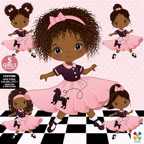 Sock Hop Dance Clipart Image