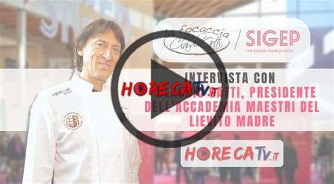 HorecaTv A Sigep 2023 Intervista Con Claudio Gatti Presidente Dell