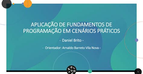 Polymatus Daniel Brito Aplica O De Fundamentos De Programa O Em