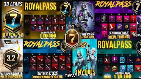 😱a7 Royal Pass 1 To 100 Rp 3d Leaks New Royal Pass Upgrade Guns Vehicle Skin Pubgm Youtube