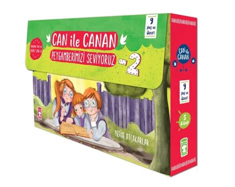 Can İle Canan Peygamberimizi Seviyoruz 2 Set 5 Kitap Dini Timaş