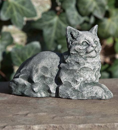 Cast Stone Kitten Garden Statue All Statues And Sculptures Deck And Patio Yard And Patio