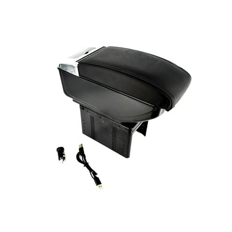 Универсален подлакътник за кола с USB - eMAG.bg