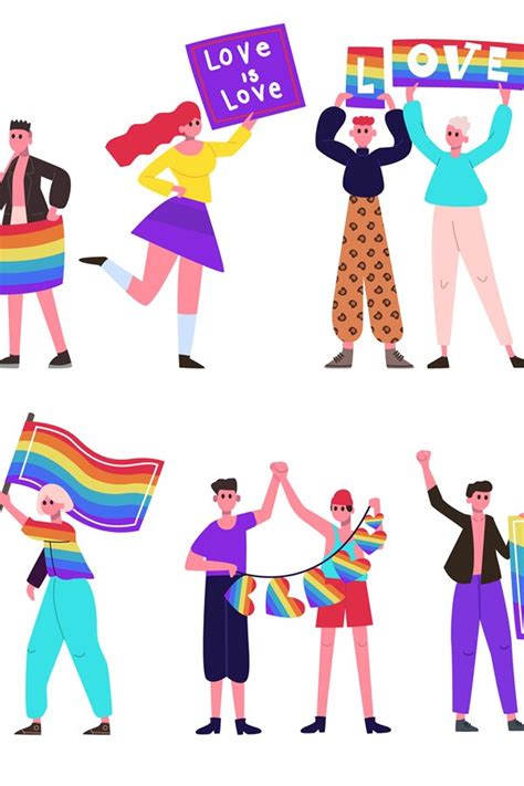 Pride Parade Lgbtq Community Movement Lesbian Gay Bisexu