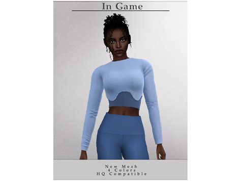 The Sims Resource Crop Top T 641