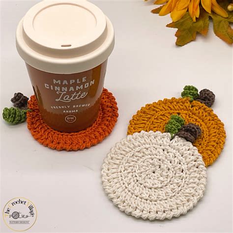 Ravelry Pumpkin Patch Coasters Pattern By The Crochet Village