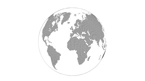 Abstract circle lines globe earth world map vector illustration 9198880 Vector Art at Vecteezy