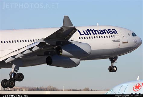 D AIGB Airbus A340 311 Lufthansa Mike MacKinnon JetPhotos