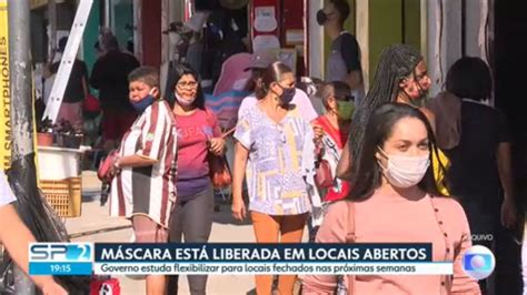 Vídeo Governo de São Paulo retira obrigatoriedade de máscaras ao ar