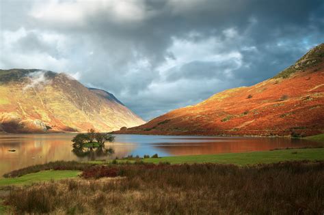 Wallpaper Sunlight Landscape Mountains Hill Lake Nature