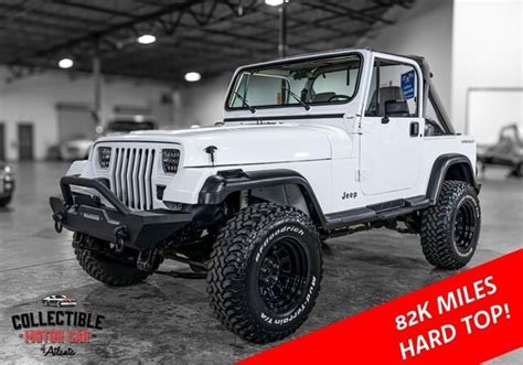 1991 Jeep Wrangler Classic Cars For Sale Classics On Autotrader